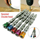 Quality 5pcs Magnetic Screw Driver Bit 65mm Screwdriver Bits Drill Set S2 Steel