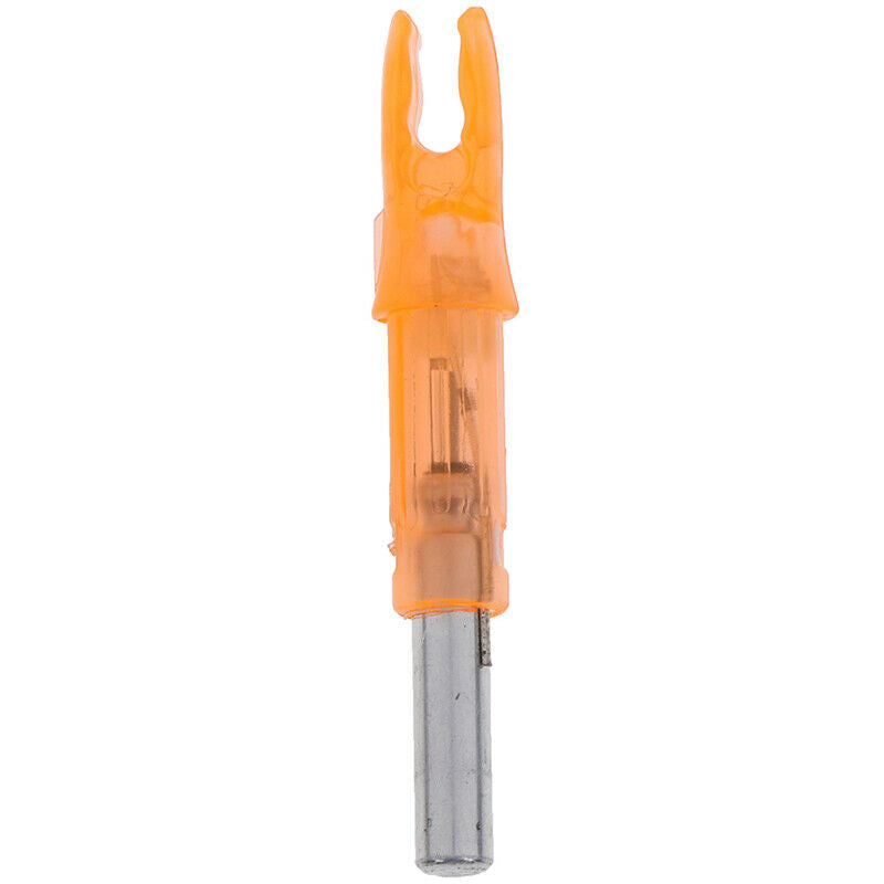 2Pcs Hunting Shooting Luminous Lighted Compound Bow LED Glowing Arrow Nock T 3C