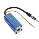 12V 3 in 1 Car Auto Stereo Hidden Amplified Antenna FM Radio Frequency Converter