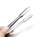 6" stainless steel ice tong for Barbecue Food Salad Cake Bread Candy in the