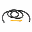 2X kit Car Push Seal Strip Dashboard Windshield Engine Noise Insulation U LRU