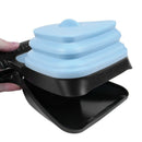 Travel Foldable Dog Pooper Scooper, Portable Large Dog Poop Scoop with Wast