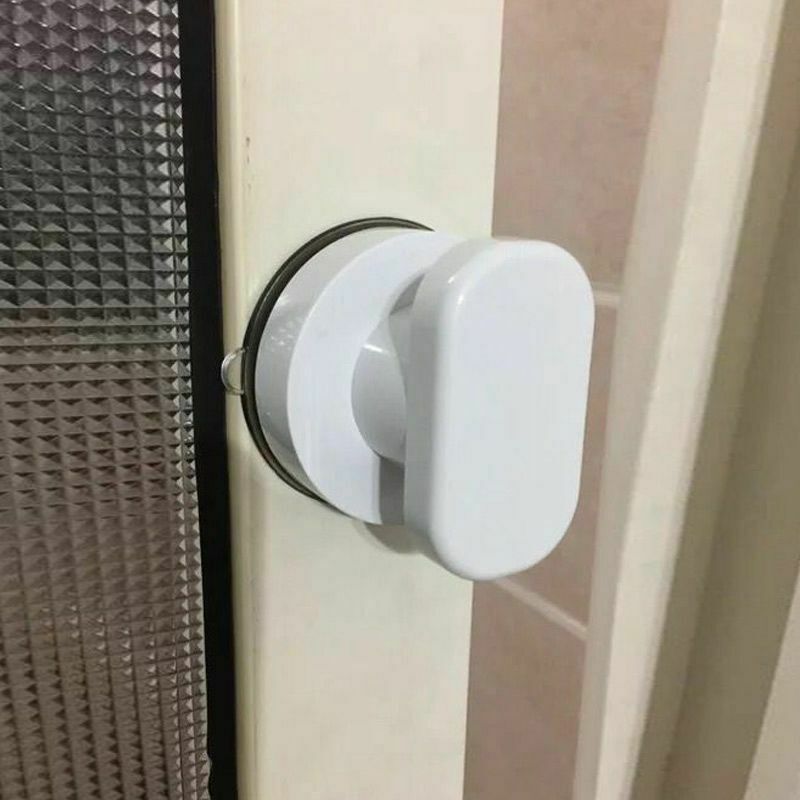 Sucker Handle Door Fridge Drawer Bathroom Suction Cup Wall Mounted Handrail M6B9