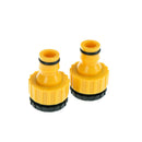 2Pcs Faucet Hose Quick Connector Washing Machine Water Cannons Lawn Sprinkler OZ