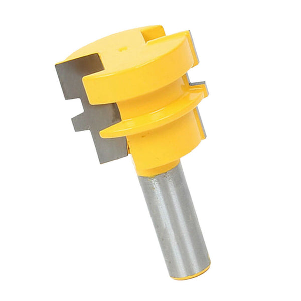1-1/4" Glue Joint Router Bit Tenon Cutter - 1/2" Shank - Carpentry Cut Tool