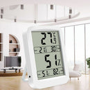Digital LCD Thermo-hygrometer Indoor Thermometer and Humidity Detector 4.5-inch