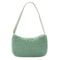 Fashion Woolen Handbag Shoulder Underarm Bags Travel Casual Totes (Green)