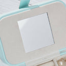 Portable Women Jewelry Box Storage Organizer Girls Travel 2-Layer Rectangle W5O2