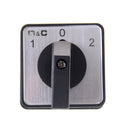 Latching 4 Terminal On-Off-On 3 Position Rotary Changeover Cam Switch ME