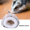 Pet Sleeping House Warm Hamster Puppy Kitten Bed Soft Nest Kennel (Grey)