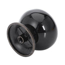 5 x Fashion Round Ceramic Kitchen Cabinet Drawer Door Handles (Black) S3J6