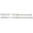 1 Pair Adjustable Invisible Transparent Clear Bra Straps 1.5cm