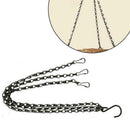 40cm Hanging Flower Plant Pot Chain Basket Planter Home K6Z0 Garden Holder D4G4