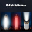 Portable LED Emergency Flashlight Home Tent Camping Night Light w/Hook (S)