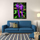 5D DIY Full Drill Diamond Painting Purple Parrots Cross Stitch Embroidery