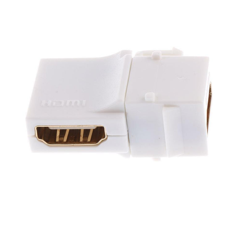 5x HDMI A Female/F Snap-in Coupler Jack Insert for Keystone Wall Plate
