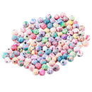 100pcs Beads Jewelry Accessory Ceramic Round 8 mm Dia. G9O6