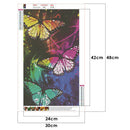 Diamond Painting 5D DIY Full Drill Butterfly Embroidery Needlework (K923) A