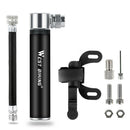 West Biking Mini Bicycle Pump Cycling Hand Air Pump For Bike Tire Inflator