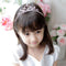 Girl Princess Hairband Child Party Bridal Crown Headband Crystal Diamond Tiara L