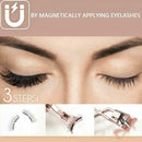 Magnetic Eyelashes Clips Set - 2pairs Eyelashes&golden Curler Eyelash O2O4