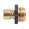 1 Pair x Garden Hose Connector Quick Connect Fitting Pipe 3/4 Hose-Water Ho