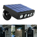 LED Solar Flood Light Motion Sensor Security Spot Wall Street Yard Outdoor Lamp/