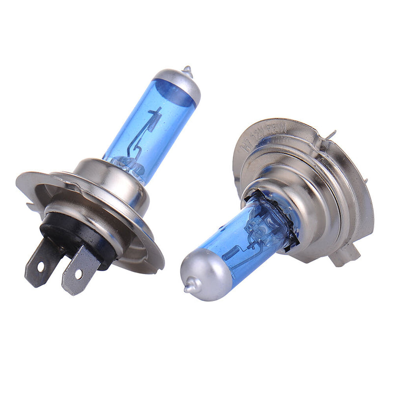 2pcs H7 Xenon Halogen Bulb 5000K Car Auto Super Xenon White Light Bulbs 12V 55W
