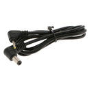 90cm 12V DC Power 5.5 *2.5mm Female to 2.5*0.7mm Male Plug Cable Right Angle