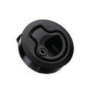 1 PCS Black Embedded Zipper Box Hatch Latch Handle New Round Head Lock