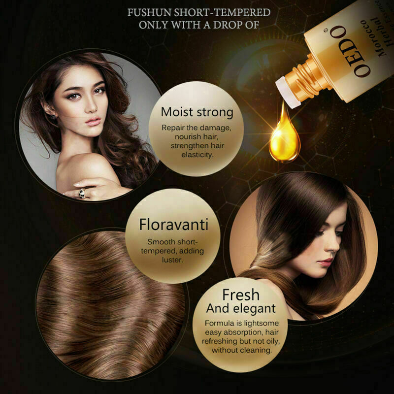 Herbal Ginseng Hair Care Essence Oil Treatment Loss D5B6 Hair Serum Growth H7J2