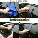 Car Window Column B C Pillar Cover Trim Mouldings For Mazda 3 2006 2008 saf LCQ