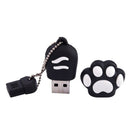 Black Cat Shape 16GB USB 2.0 Flash Drive