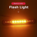 12LED Amber Strobe Light Truck Hazard Beacon Flash Warn Emergency 12-24V T JC!E
