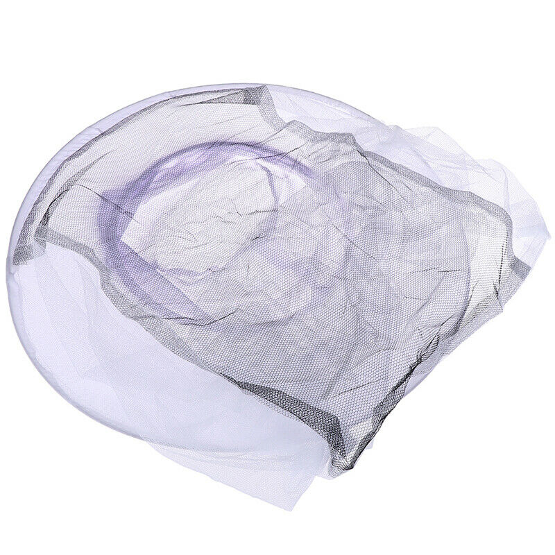 Beekeeping Fishing Cowboy Hat Mosquito Bee Insect Net Cap Face Head Protecto Gw