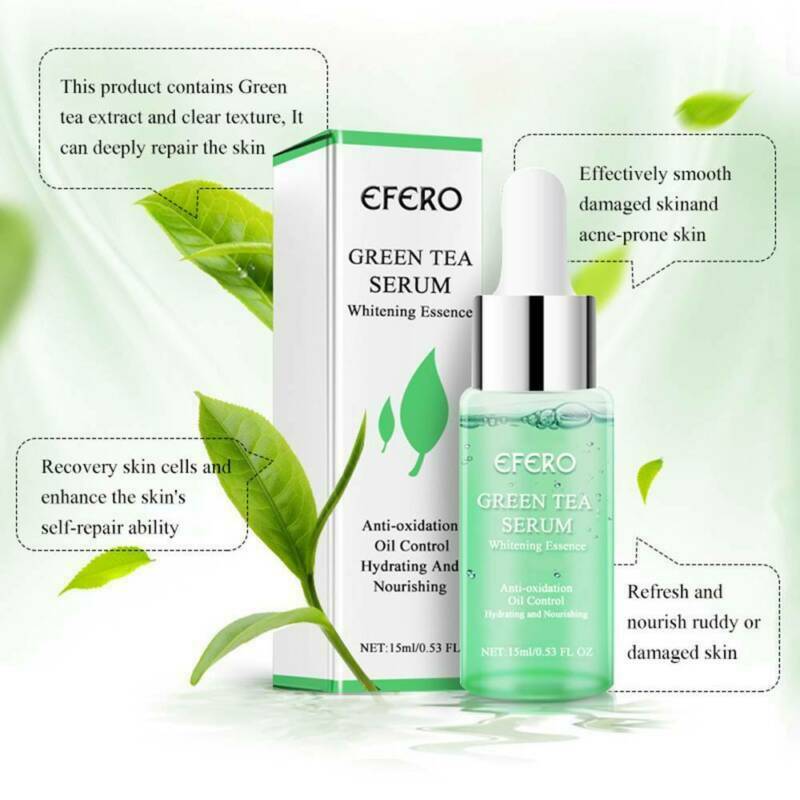 Green lough Pore Corset Serum GreenTea Serum Moisturizing Whitening Essence 2020