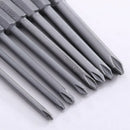 8pcs 75mm Magnetic Long Hex Cross Head Screwdriver Bits Electric Screwdrive