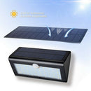 500Lm 144Led Solar Wall Light Outdoor Waterproof Garden Wall Light Solar Po