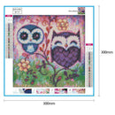 5D DIY Full Drill Diamond Painting Cartoon Birds Cross Stitch Embroidery
