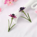 Cornflower Daisy Flower Enamel Brooches Women Men'S Weddings Brooch Pins Pu Z2V6
