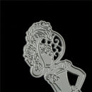 Elegant Slender Girl Lady Metal Cutting Dies Diy Scrapbooking Photo Album ES