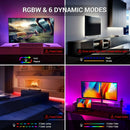 LED Strip Lights RGB Ribbon Bedroom Decor with Remote Control (10m+USB) A