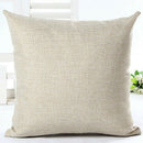 4pcs Happy Christmas Pillow Cover Decorative Cotton Linen Sofa Pillow Case  Y7S1