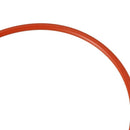Silicone 98mm x 105mm x 3.5mm industrial gasketet seal Fire Red