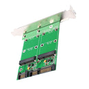 Mini PCIe PCI-e MSATA SSD To SATA Adapter Converter Card With PCIe Bracket