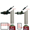 Cleaner Set Kit Tool Adapter Vehicle Car Cleaning Injector Fuel Nozzle Flush