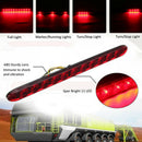 12V Red Truck 11 LED Brake Light Car Stop Turn Tail Lamp Long Bar Signal Light