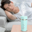 LED Mini Portable Car Humidifier Air Purifier Freshener Essential Oil DiffuserOZ