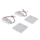 Wireless Smart Lamp Light Wall Switch 2 Gangs ON/OFF Remote Control 2sets