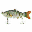 1x Minnow Fishing Lures Crank Bait Hooks Bass Crankbaits Tackle SinkingAU Z G3W6